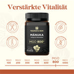 Watson & Son Manuka Honig MGO 800+ 500g